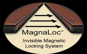Know more about our magnetic lock for table pads